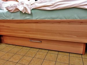 Trendiges Bett Bettkasten