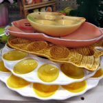 Oster-Dekoration Servierplatten und Schalen