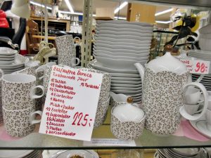 Porzellan Geschirr Tieschenreuth Fleur