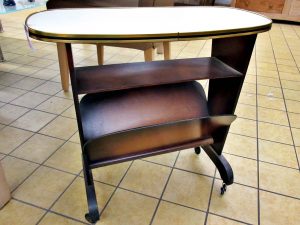 Beistelltisch 60er retro fahrbar
