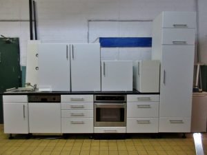 Einbauküche weiss 345