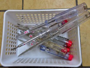 Werkzeug Stromprüfer