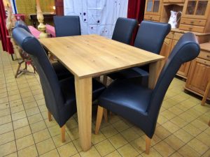 Tisch Wildeiche Venjakob 6 Stühle