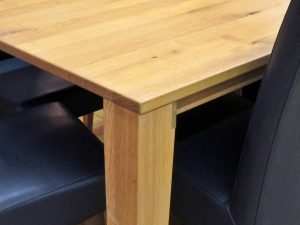 Essgruppe Holz Leder