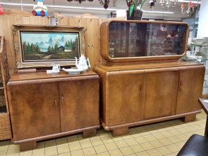 Buffetschrank mit Kommode 50er Eiche
