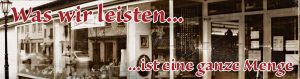 Was wir leisten bei der Trödel Oase