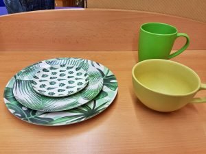 Dekoration Porzellan Teller Tassen