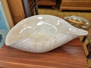 Dekoration Obstschale Glas