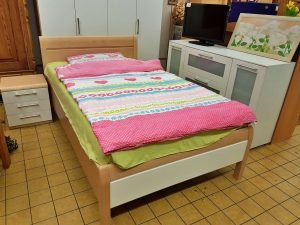 Einzelbett 120 cm Holz modern Disselkamp