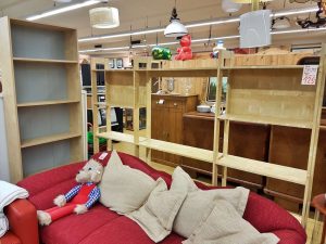 Regalwand Holz natur Ikea