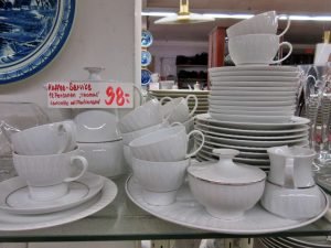 Porzellan Geschirr Thomas Lanzette Platin