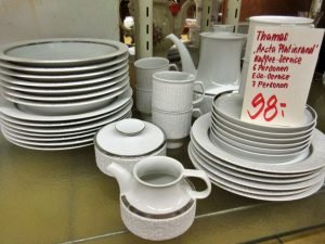 Porzellan Geschirr Thomas Arcta Platin