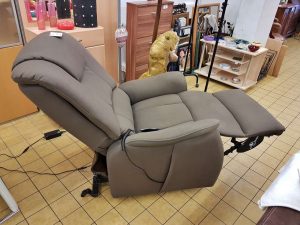 Fernsehsessel mit Aufstehhilfe elektrisch braun