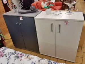 Kommode Wäschekommode anthrazit weiß modern