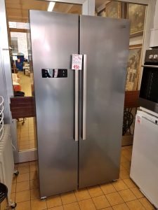 Side-by-Side Kühlschrank Kühl- Gefrierkombination Beko Edelstahl