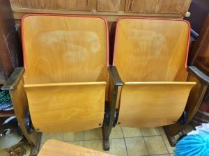 Kinosessel Klappsessel 2er Holz