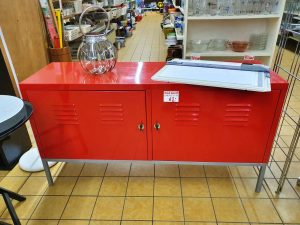 Büroschrank Schrank Metall rot