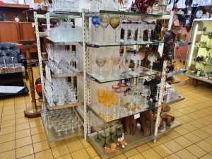 Dekorative Gläser und Römer