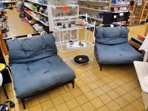 Klappsessel Liege Loungesessel IKEA anthrazit