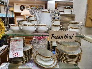 Porzellan Geschirr Rosenthal Goldrand