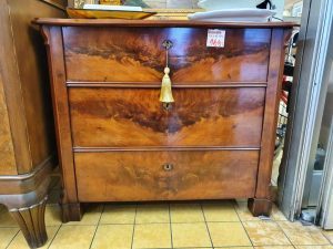 Kommode Schubladenkommode Wurzelholz antik