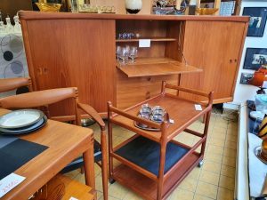 Danish Design Möbel Teak Highboard Bramin H.W. Klein