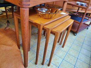 Danish Design Möbel Teak Satztische Wilhelm Renz Rex Raab