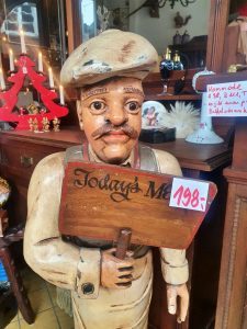 Koch Standfigur gross Holz