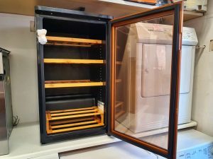 Weinkühlschrank Flaschenkühlschrank Holz