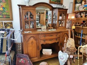 Buffetschrank Aufsatzschrank Eiche antik