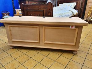 Wäschetruhe Weichholz natur