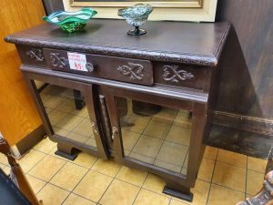 Kommode Vitrine Eiche? antik