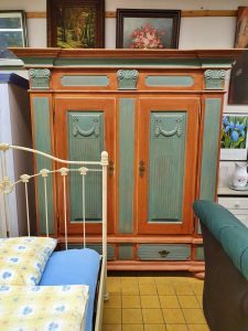 Kleiderschrank Schlafzimmerschrank Weichholz farbig