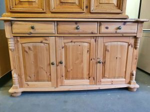 Kommode Sideboard Türen und Schubladen Weichholz