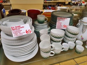 Essservices, Kaffeeservice, Glasserien und Gläser 07