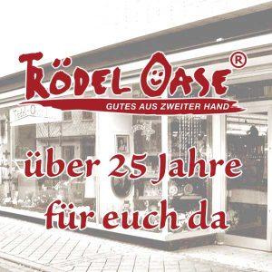 Trödel Oase über 25 Jahre für euch da