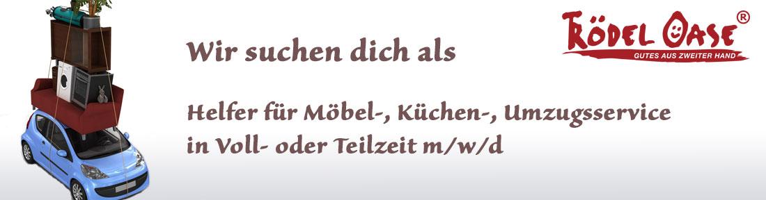 Jobangebot Viersen: wir suchen dich als Helfer für Möbel-, Küchen- und Umzugsservice