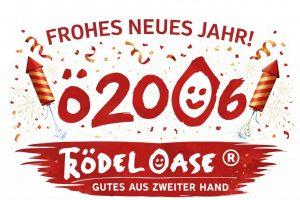 Das gesamte Team der Trödel Oase wünscht frohes neues Jahr 2026